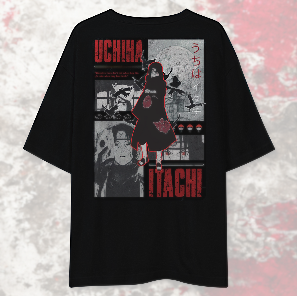 Uchiha itachi Oversized Tee