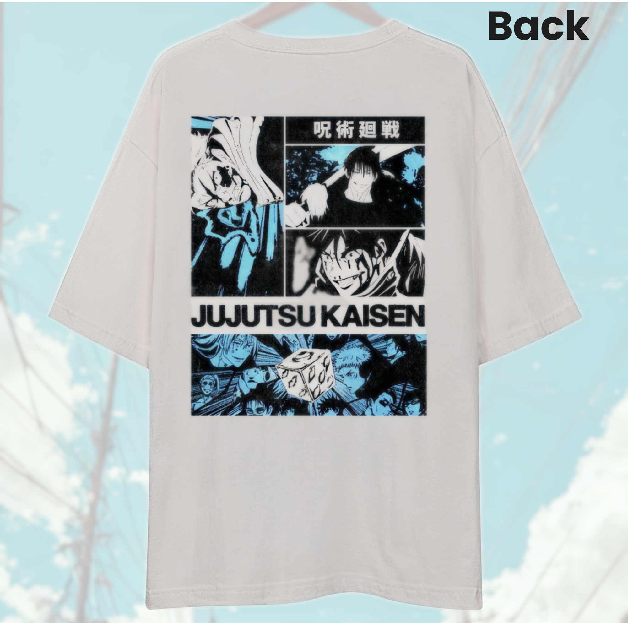 Unisex Oversized T-Shirt Drop Shoulder