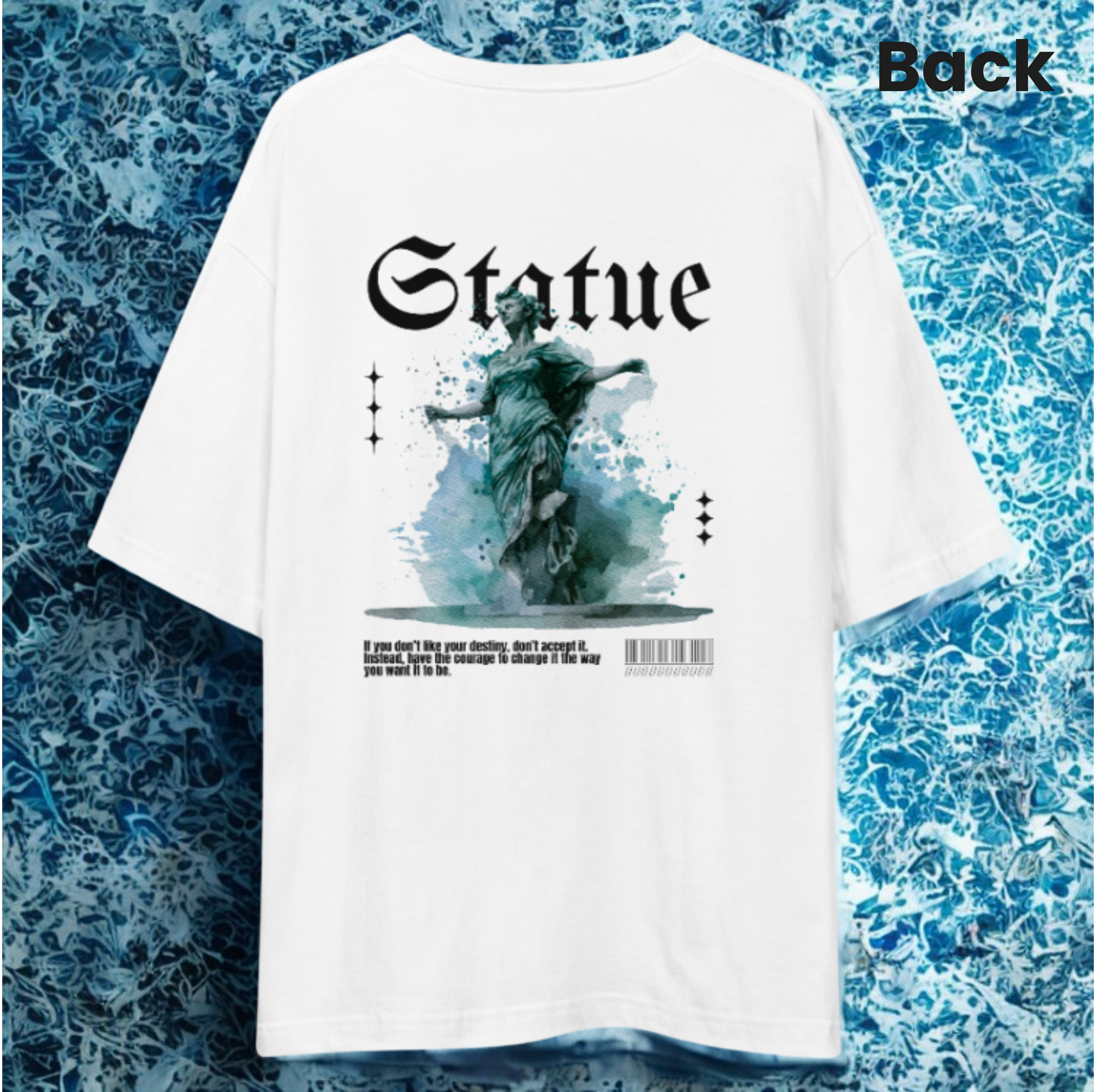 Unisex Oversized T-Shirt Drop Shoulder