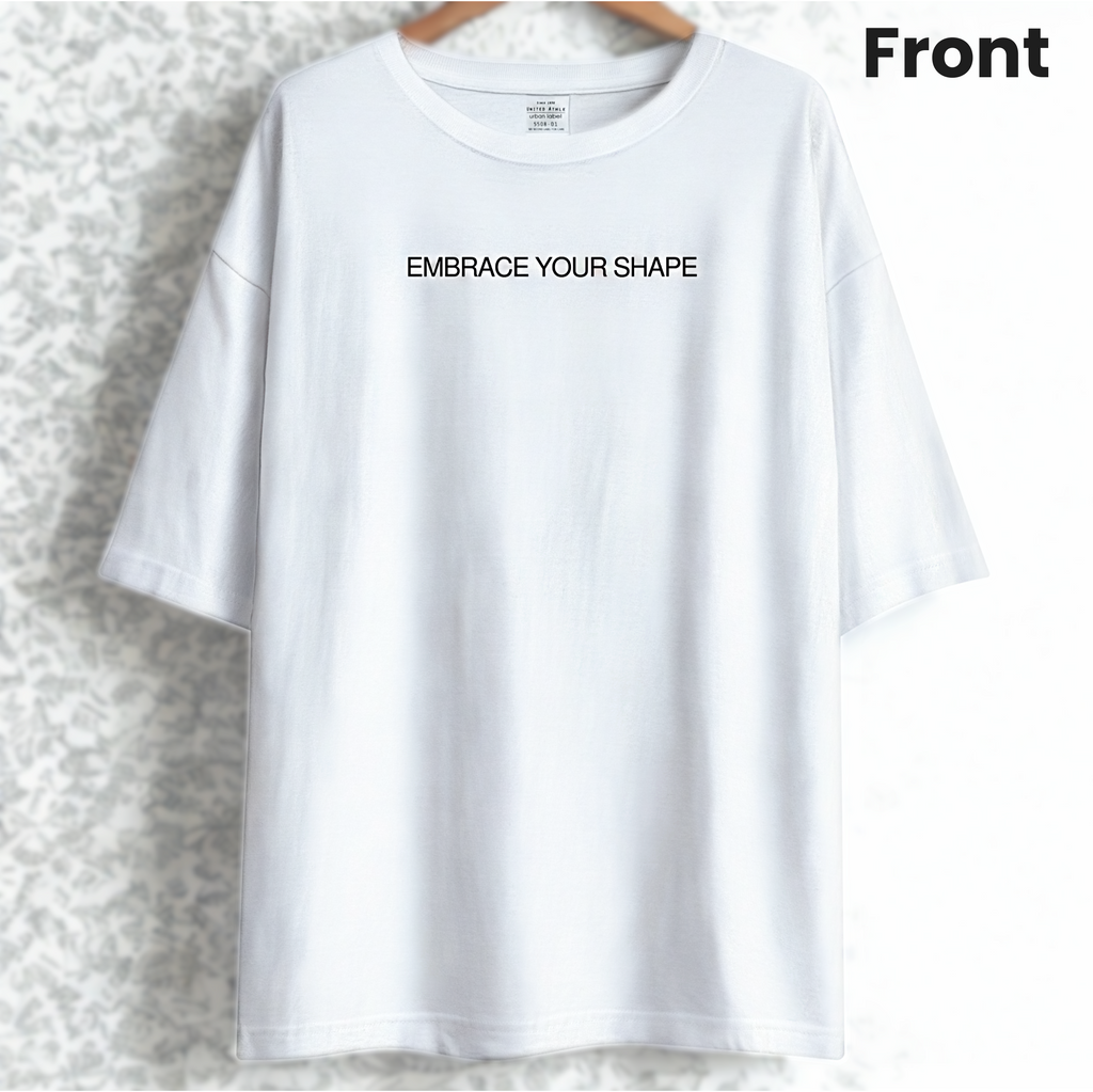 Unisex Oversized T-Shirt Drop Shoulder
