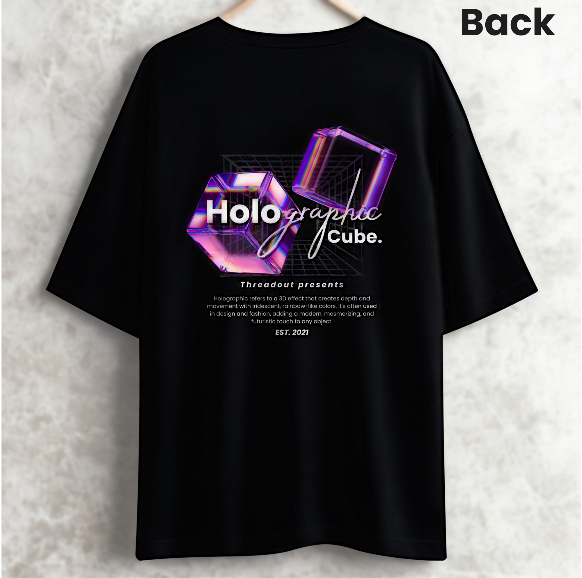 Unisex Oversized T-Shirt Drop Shoulder